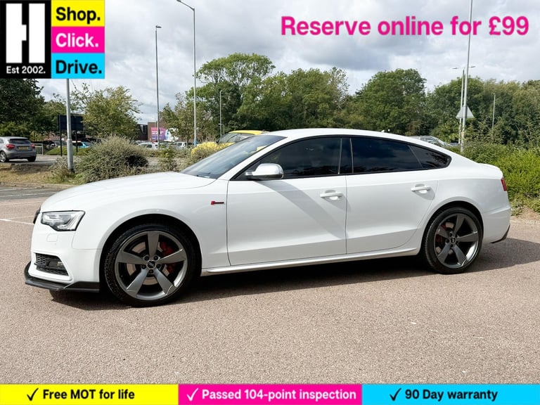 2014 Audi S5 3.0 TFSI V6 Black Edition Sportback S Tronic quattro Euro 5 (s/s) 5dr HATCHBACK Petr...