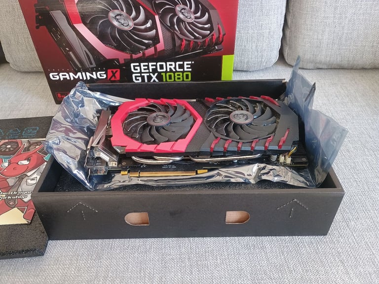 MSI GeForce GTX 1080 GAMING X 8GB GDDR5X GPU 8G Graphics Card