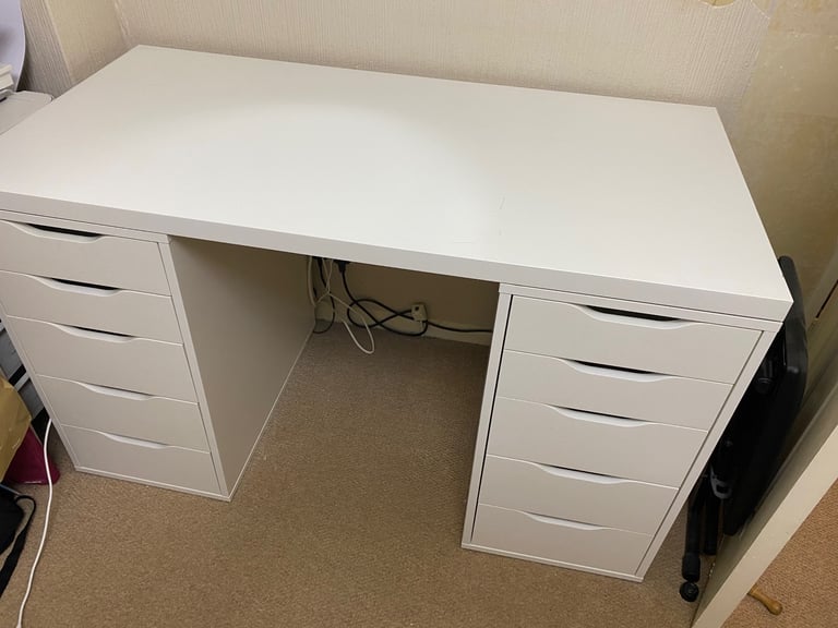image for IKEA white dressing table or desk 