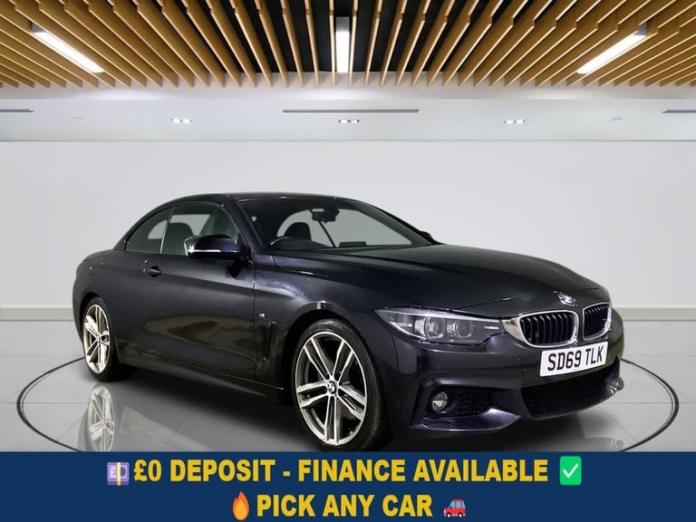 2019 BMW 4 Series 2.0 420i GPF M Sport Convertible 2dr Petrol Auto Euro 6 (s/s) (184 ps) Converti...