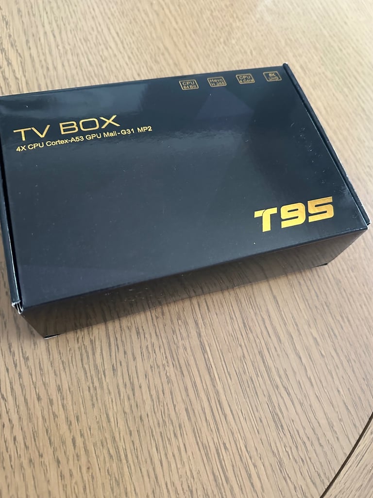 image for T95 Android TV Box.