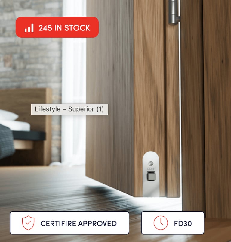 image for CCE Superior Rebated Drop Down Door Seal – 830mm