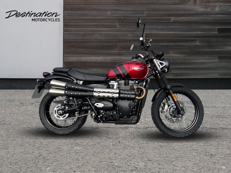 2023 Triumph SCRAMBLER PREMIUM TWIN COLOUR black 5 Speed