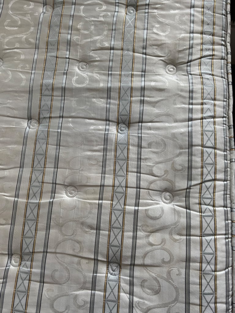 2 single orthopaedic mattresses 
