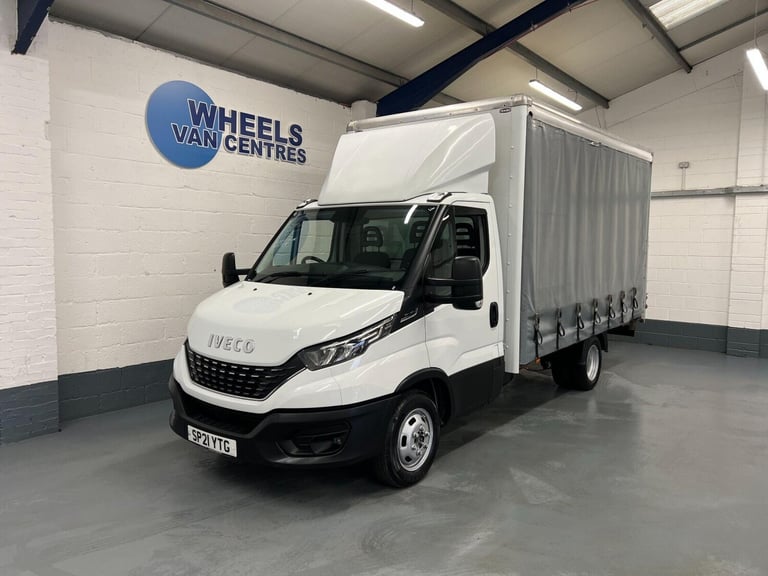 2021 Iveco Daily 2.3D HPI 14V 35C 3750 HiMatic LWB Euro 6 (s/s) 2dr (DRW) Curtain Side Diesel Aut...