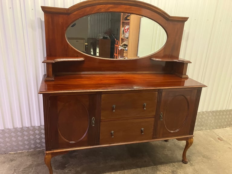 image for Vintage Mahogany Mirror Back Sideboard 