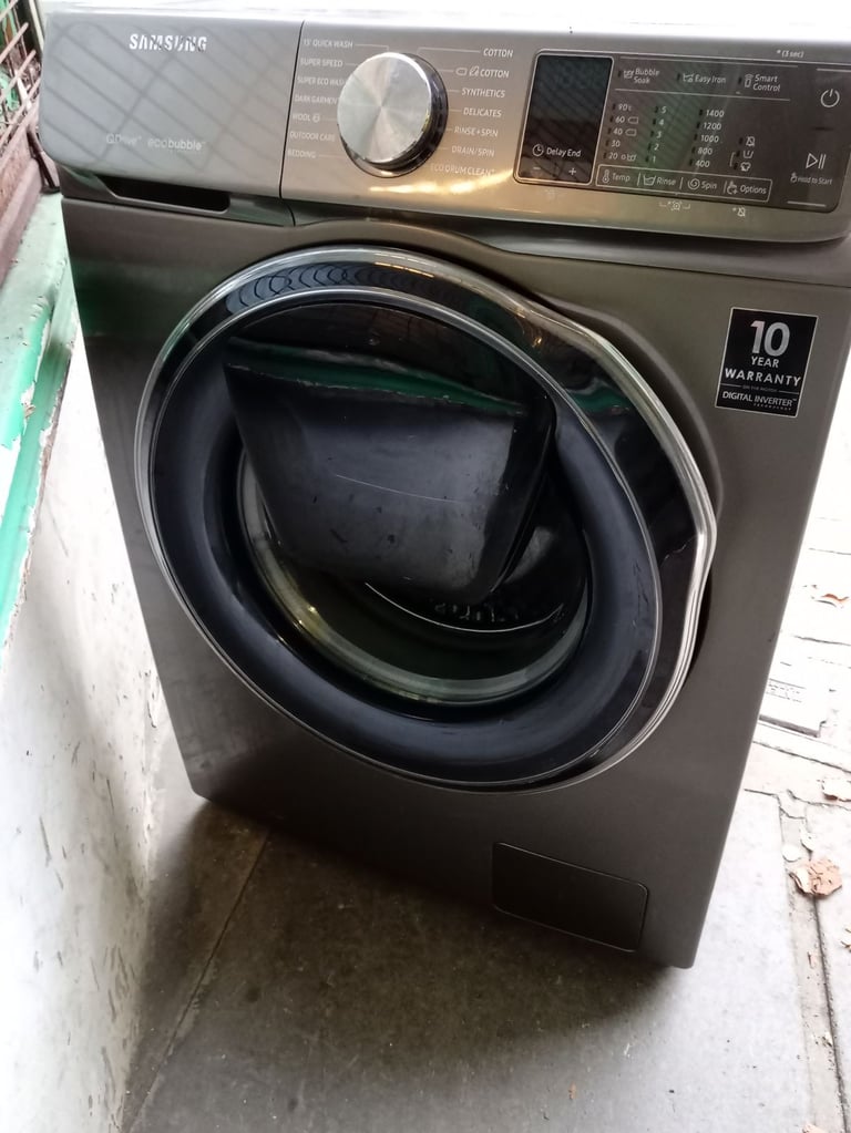 image for Samsung 9kg washing machine drive eco bubble+add wash 1400 spin big drum size good condition £160