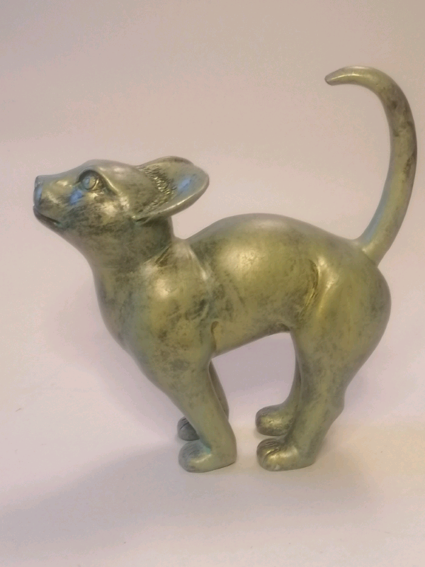 Cat Sculpture 7 inch. 