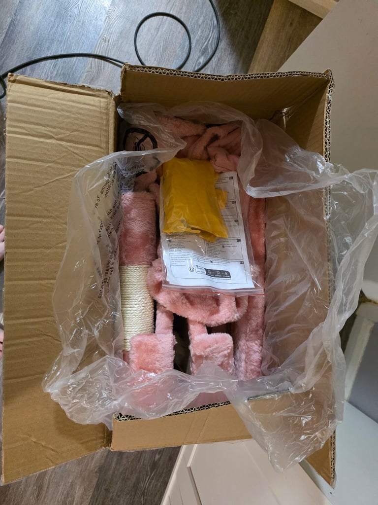 Pink Cat Tree 