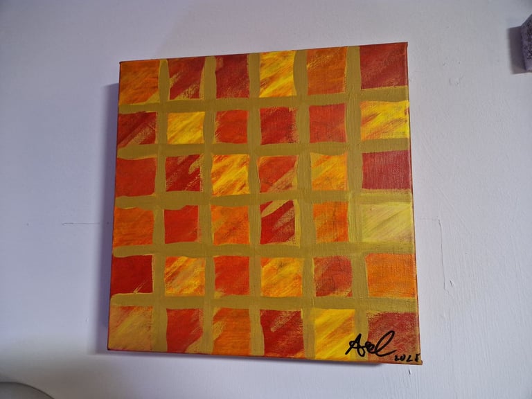 image for Original Acrylic Abstract on Canvas