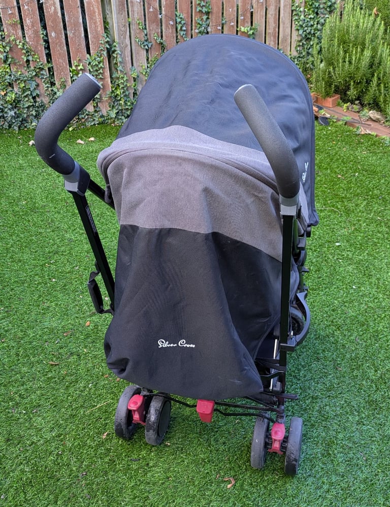 John Lewis Silver Cross Pop Stroller / Pushchair / buggy FANTASTIC!