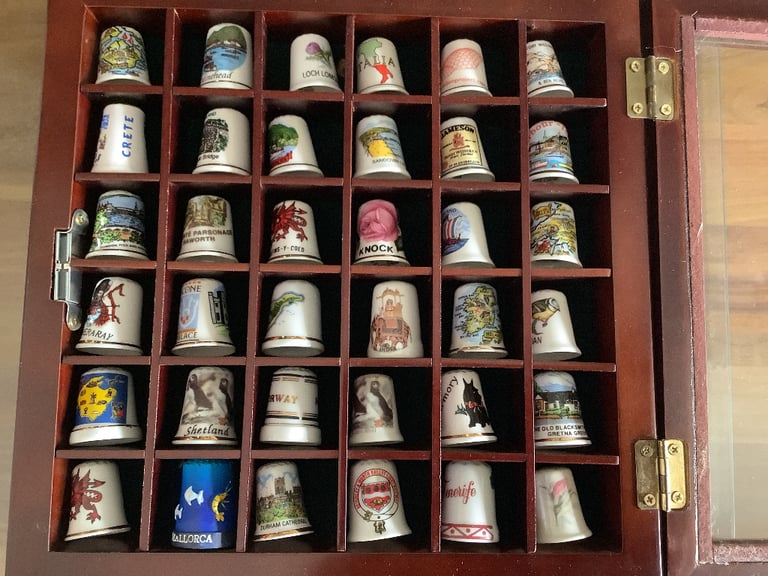 image for Thimbles and display cases