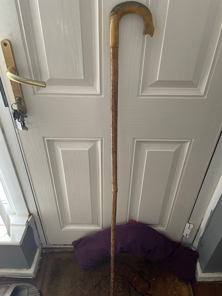 Vintage tall walking stick 