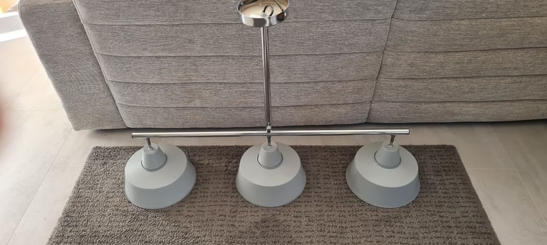 image for Triple shade extending ceiling light.