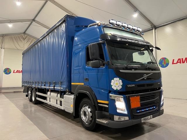 Volvo FM 330 6x2 Rear Lift Sleeper Cab Curtainsider