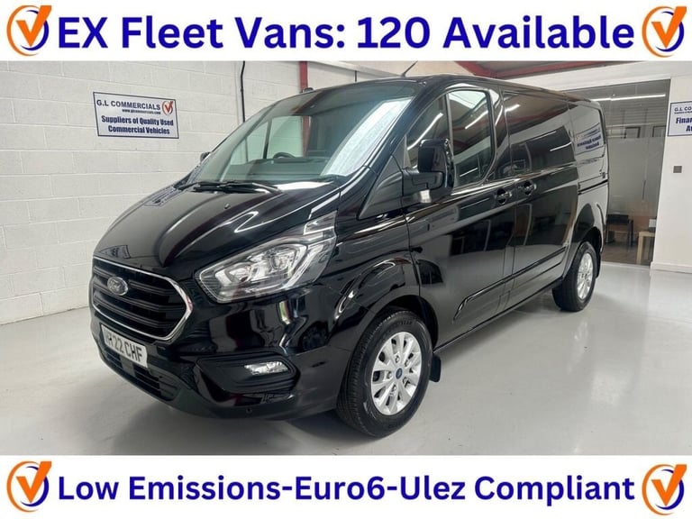 2022 22 FORD TRANSIT CUSTOM 2.0 280 ECOBLUE LIMITED L1 SWB * 33,836 * REAR CAMER
