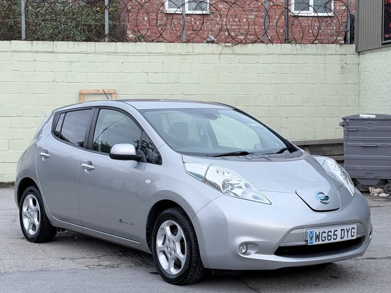 2015 Nissan Leaf 80kW Acenta 24kWh 5dr Auto Electric 84000 Miles Satnav Camera   HATCHBACK Electr...