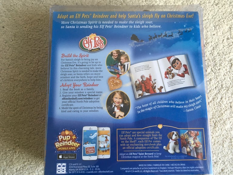 Authentic Elf On The Pet Reindeer 