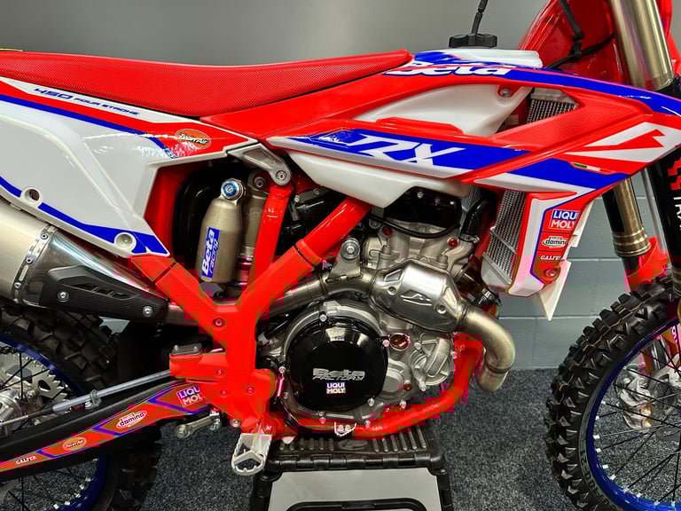 2025 BETA RX 450 MX - ZERO HOUR UNUSED BIKE - INCLUDES VAT - CRF SXF SX FC MC KX