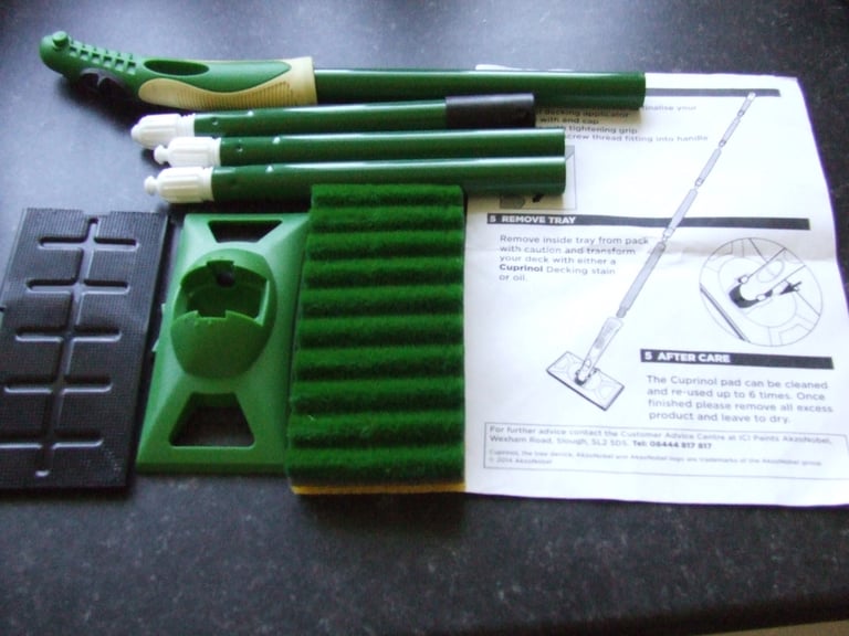 Cuprinol decking applicator or for a fence/shed. as new £5.