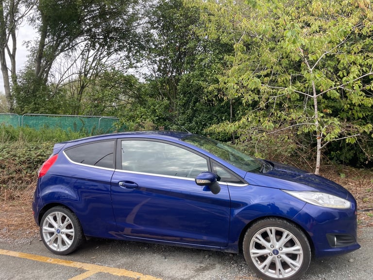 FORD FIESTA 1.0 E/B TITANIUM X 15 REG BLUE 3 DOOR MOT FEBRUARY 16TH 2026 TAX £20 LOW IN