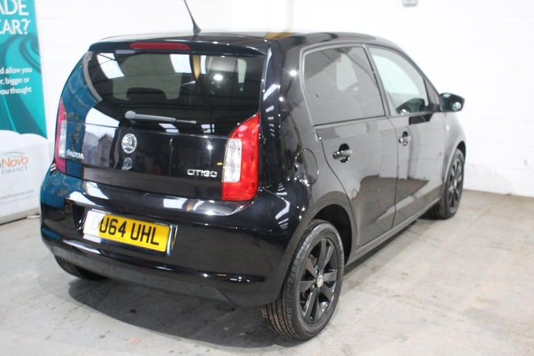 2014 Skoda Citigo 1.0 MPI Black Edition 5dr HATCHBACK PETROL Manual