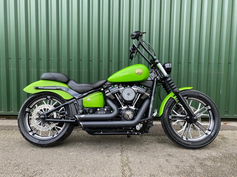 Harley-Davidson FXBB 1745 Street Bob 2018 by Speed and Custom for Cologne 105bhp
