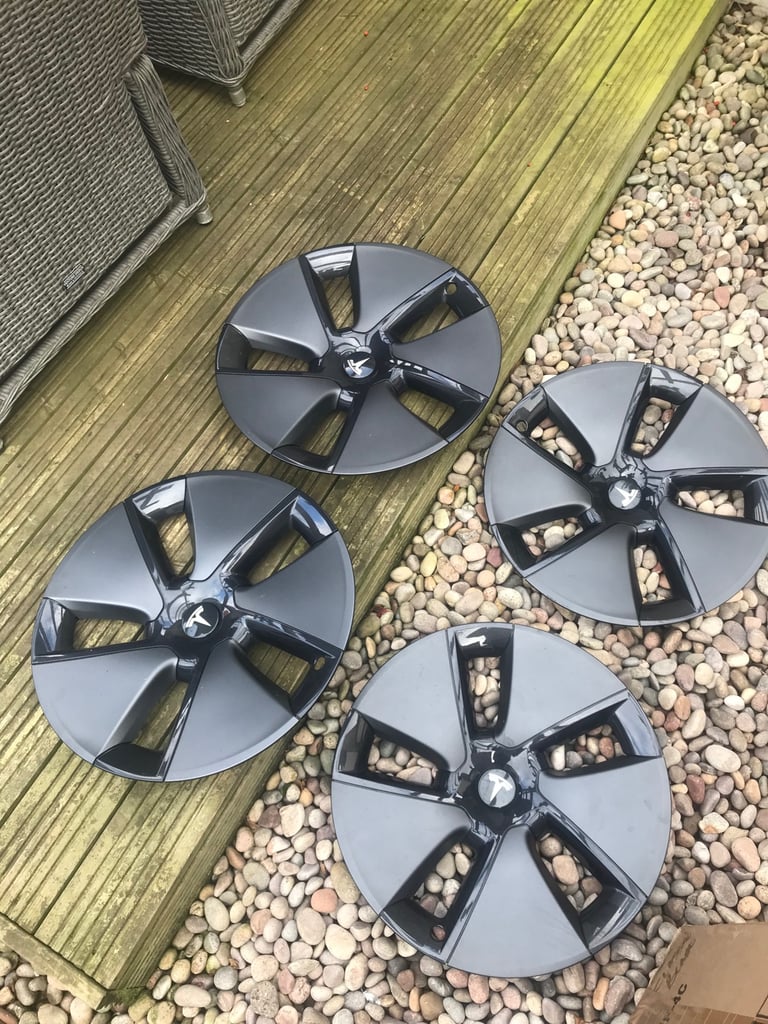 Tesla wheel covers 