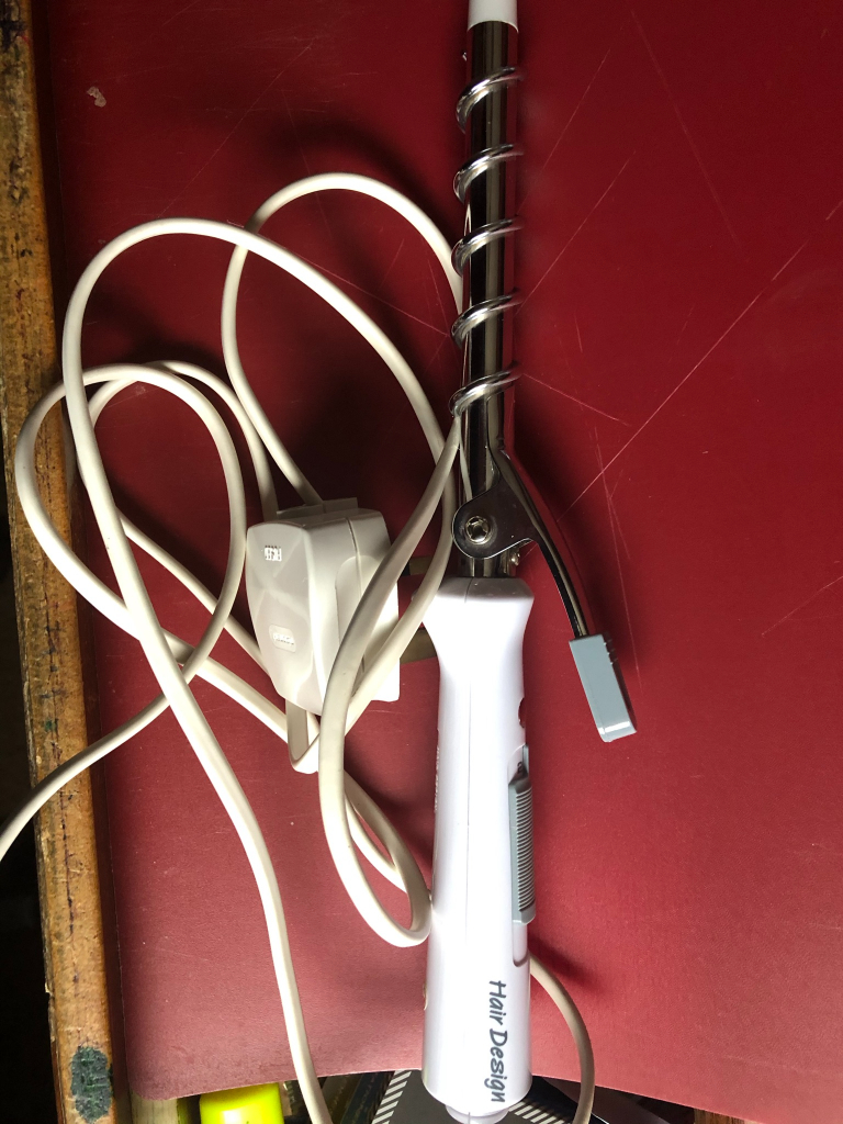 image for PAIR OF WHITE TONGS