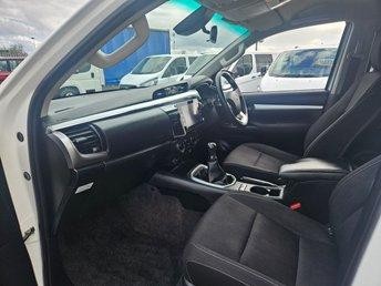 2021 ON 71 PLATE TOYOTA HILUX ICON D-4D 4WD DOUBLE CAB 150BHP 2400CC PICKUP ULEZ