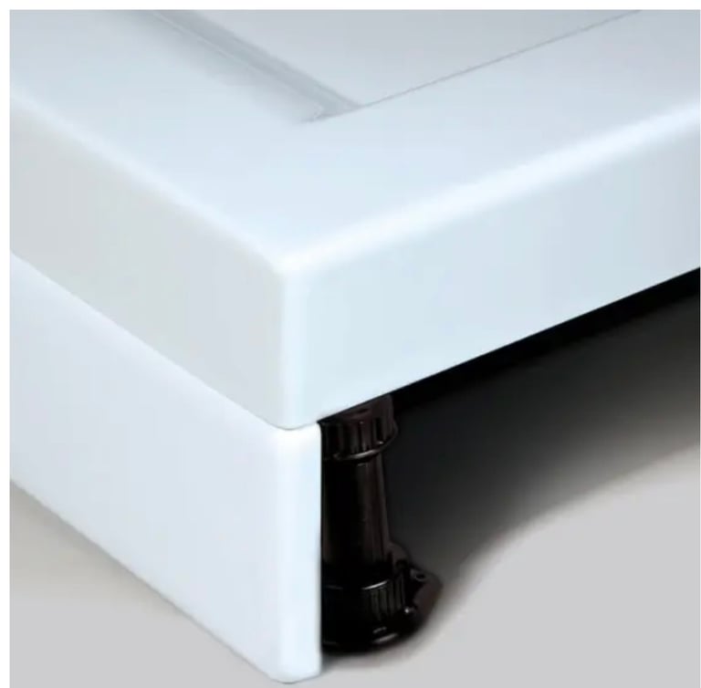 MERLYN MSTONE LEFT HAND 1200x900 OFFSET QUAD SHOWER TRAY 