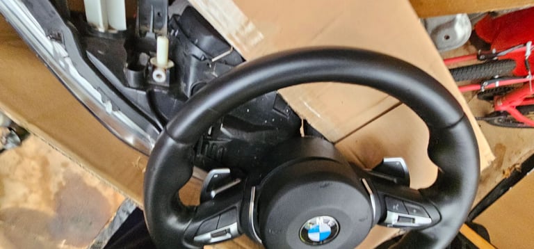BMW 1 SERIES F20 F21 f30 f31 M SPORT Steering Wheel Airbag Breaking Parts 