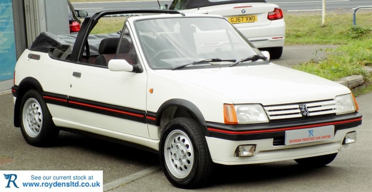 image for 1987 Peugeot 205 CTI CABRIO Convertible Petrol Manual