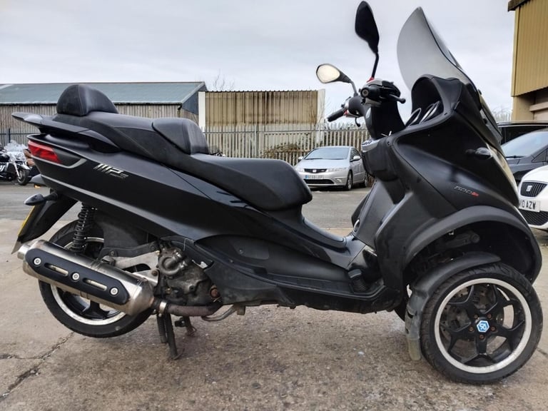 2017 66 PIAGGIO MP3 500 LT SPORT ABS 3 THREE WHEELER TRIKE CAR LICENCE NEW MOT