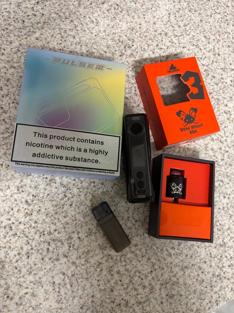 image for Vape mod Squonk pulse 3 dr rda