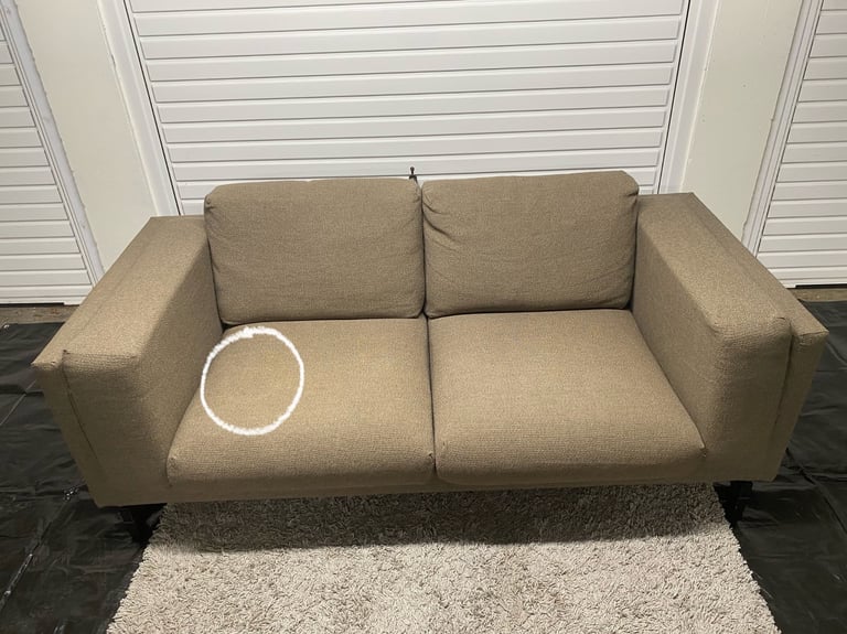 IKEA NOCKEBY SOFA – BROWN – GREAT CONDITION – DELIVERY AVAILABLE