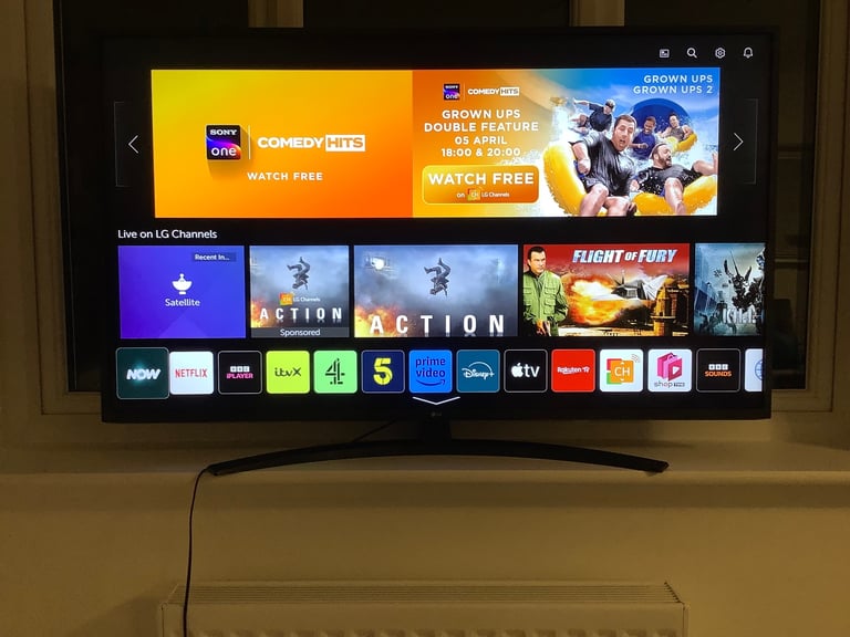 ✅LIKE NEW 60” LG SMART 4K UHD HDR LED TV VOICE CONTROL GOOGLE ASST ALEXA