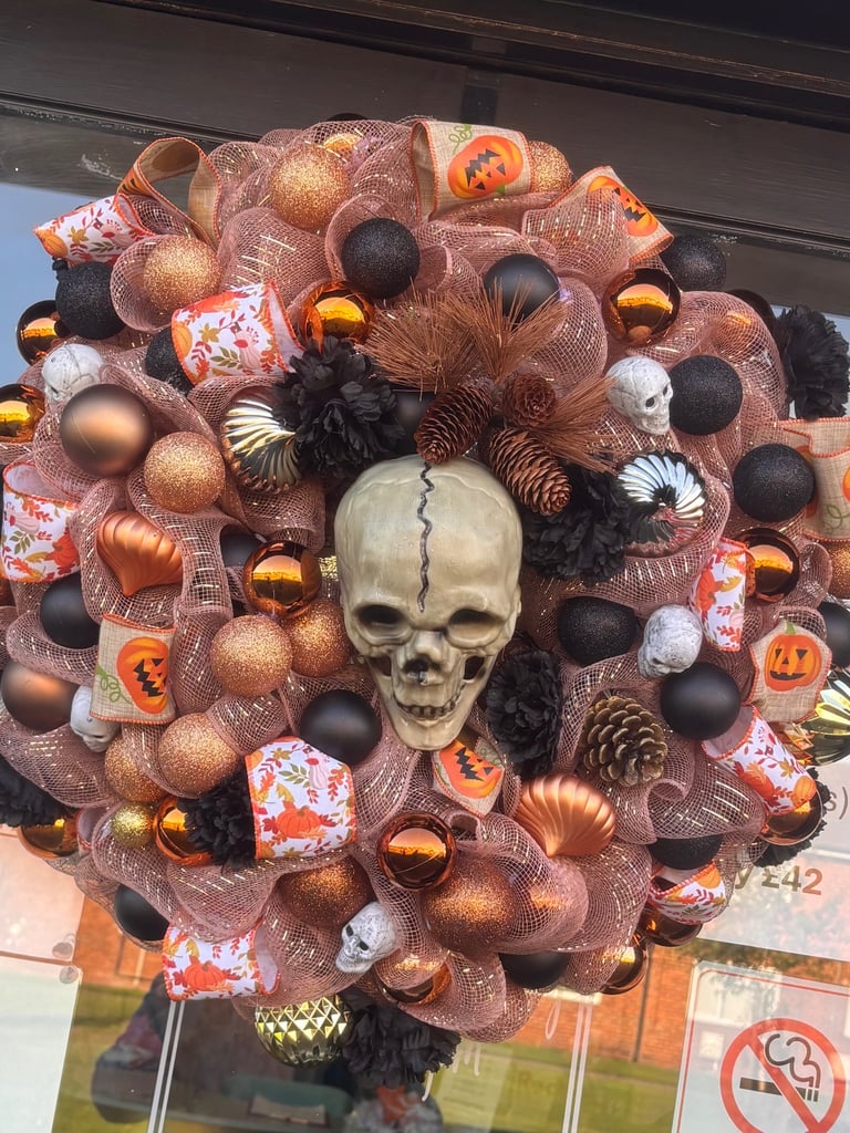 Halloween wreath 