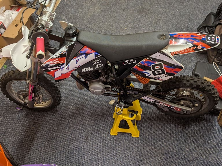 2007 KTM 50cc senior adventure dirtbike