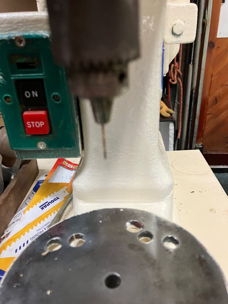 Jones & Shipman 8”, high speed  sensitive bench drill