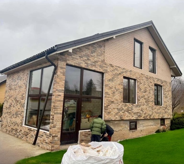 cladding Brick insulation