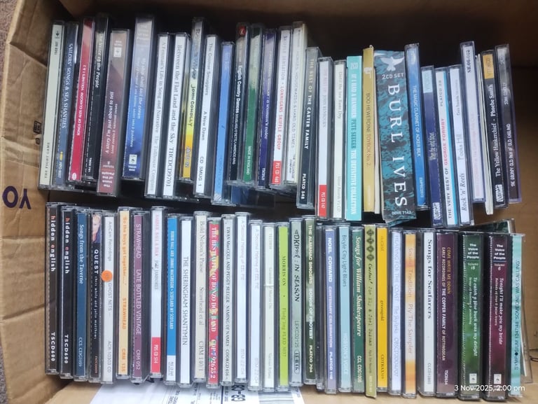 FREE! folk music CD collection (68 CDs)