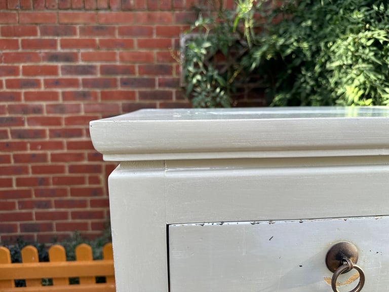 Lombok MANDARA Solid Wood 3 Draw Console / Hallway Table – Good Condition, RRP £515