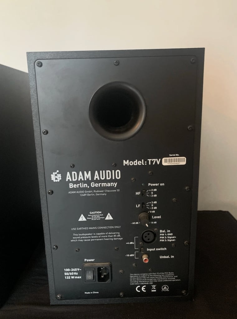 image for ADAM AUDIO T7V Studio Monitors Pair