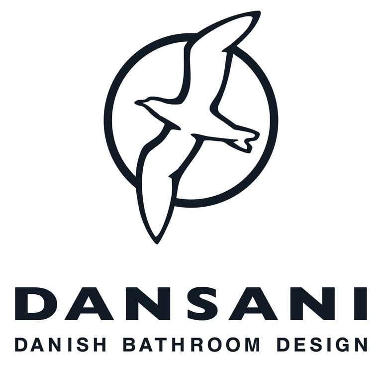 Dansani Luna 60cm Vanity Set inc Porcelain Basin & LED mirror White
