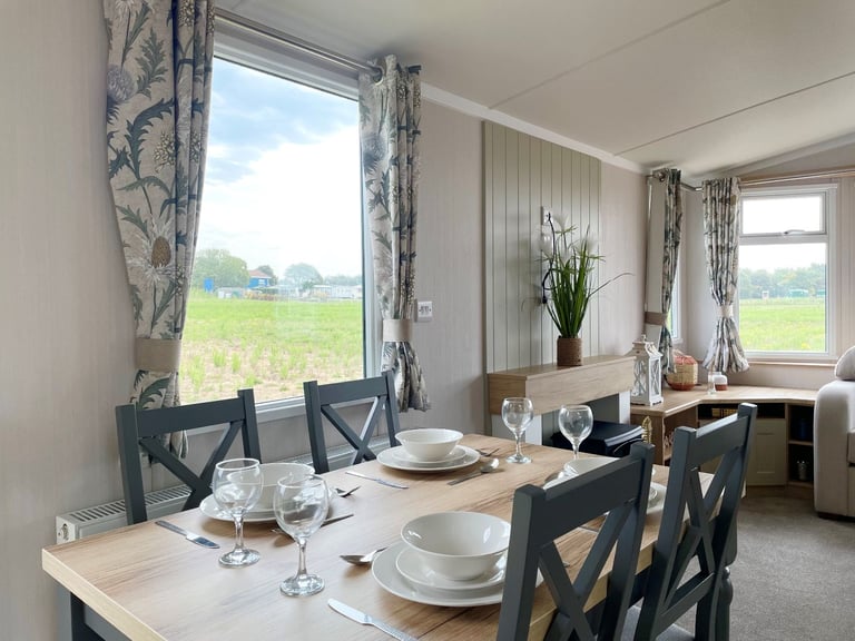 BRAND NEW STATIC CARAVAN FOR SALE AT BROADLAND SANDS HOLIDAY PARK - 11.5 MONTH OWNER SEASON