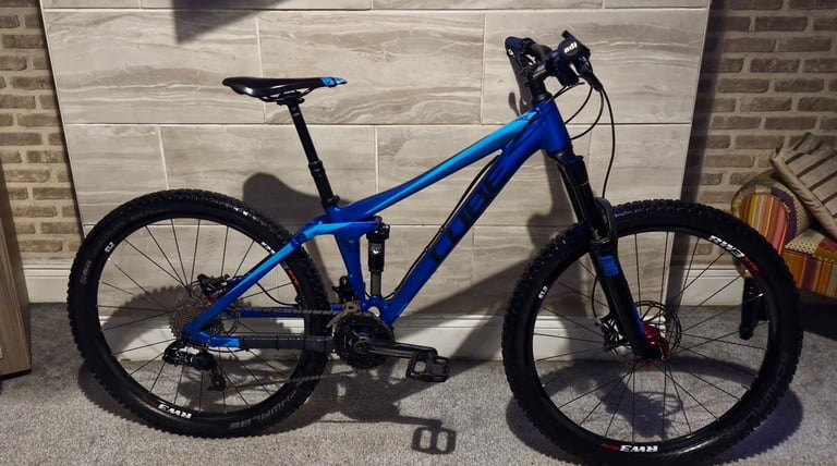 image for CUBE STEREO FULL SUSPENSION WITH DROPPER-SEAT, FOX/ROCKSHOX SIZE MEDIUM £450