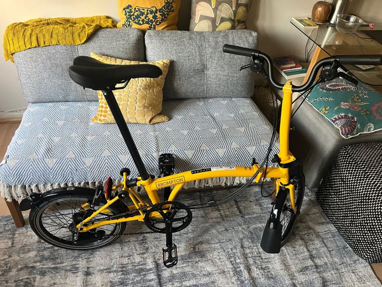 image for Brompton C Line Explore M Handle - Yellow Bumblebee M6L - RRP £1,495