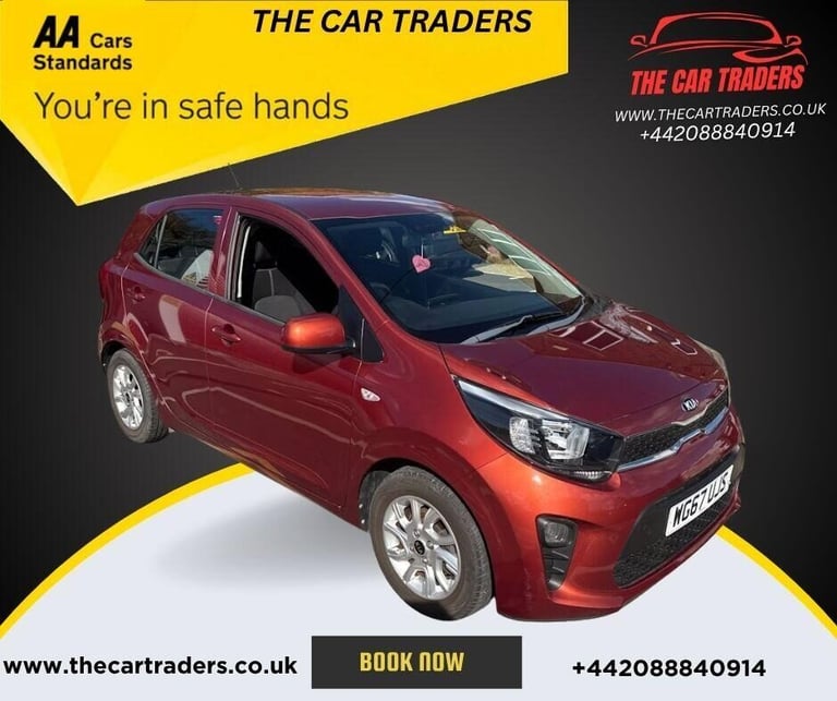 2017 Kia Picanto 1.25 2 5dr Auto HATCHBACK PETROL Automatic