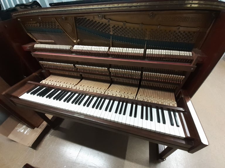 image for C Bechstein Model 9 upright piano for sale *bold round tone*